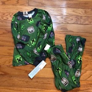 Boys 2 oc Minecraft pjs